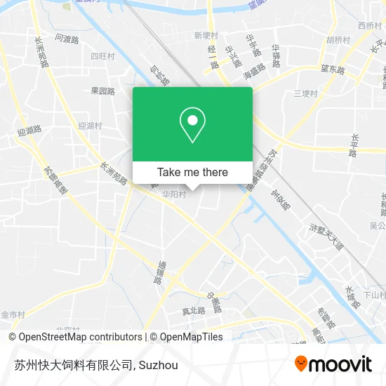 苏州快大饲料有限公司 map