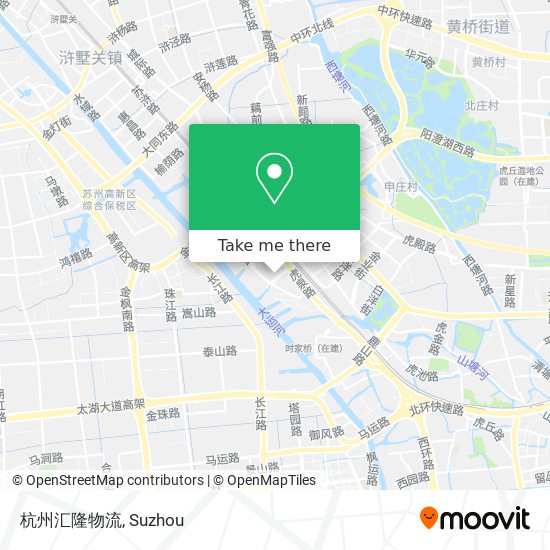杭州汇隆物流 map