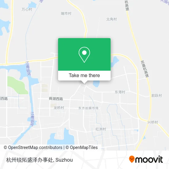 杭州锐拓盛泽办事处 map