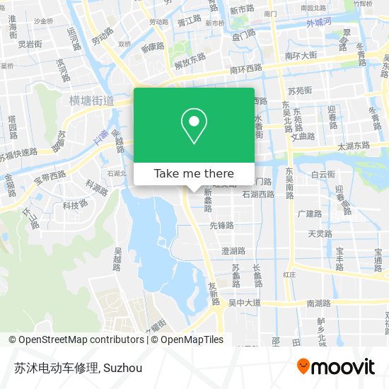 苏沭电动车修理 map