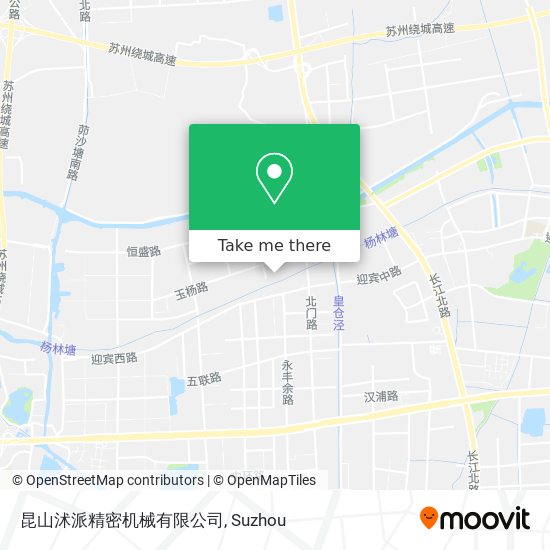 昆山沭派精密机械有限公司 map