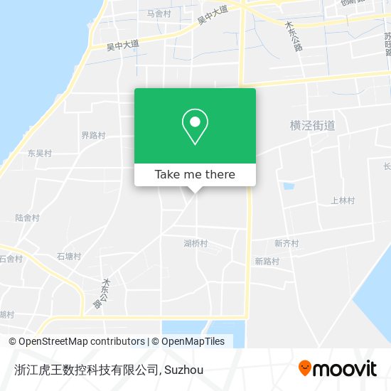 浙江虎王数控科技有限公司 map