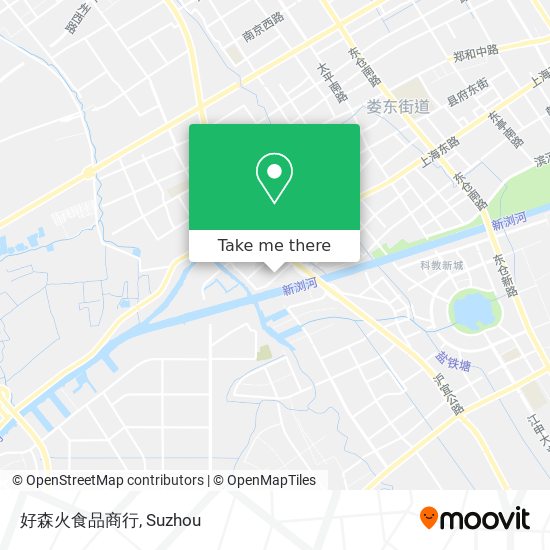 好森火食品商行 map