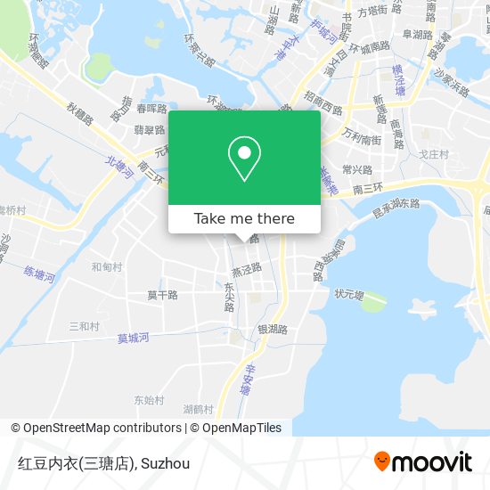 红豆内衣(三瑭店) map