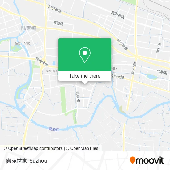鑫苑世家 map