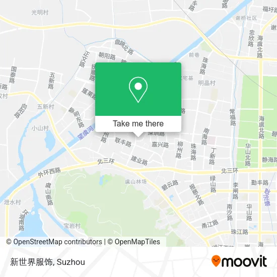 新世界服饰 map