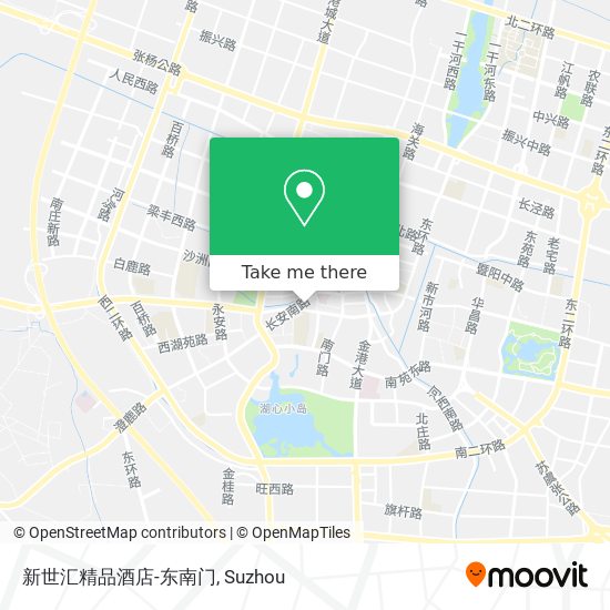 新世汇精品酒店-东南门 map