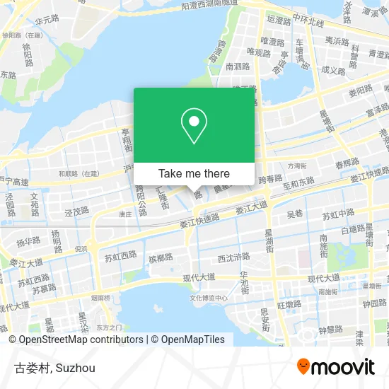 古娄村 map