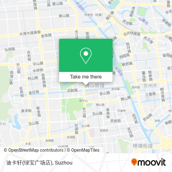 迪卡轩(绿宝广场店) map