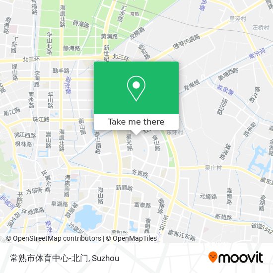 常熟市体育中心-北门 map