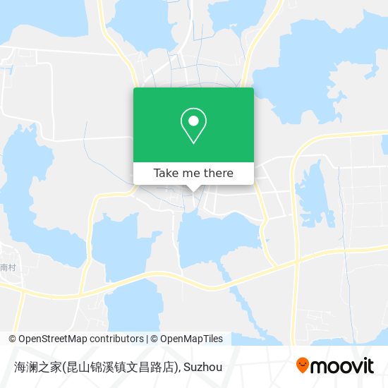 海澜之家(昆山锦溪镇文昌路店) map