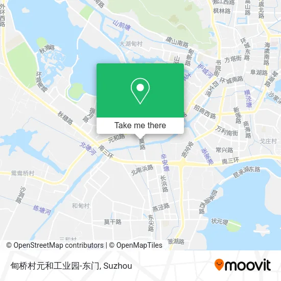 甸桥村元和工业园-东门 map