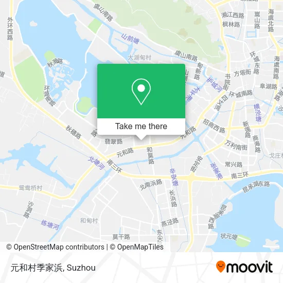 元和村季家浜 map
