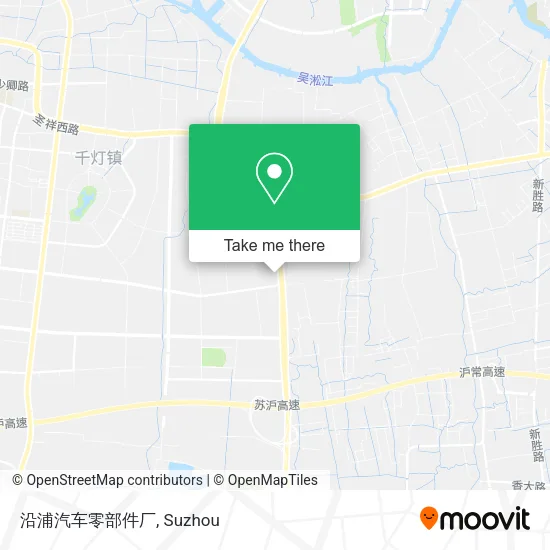 沿浦汽车零部件厂 map