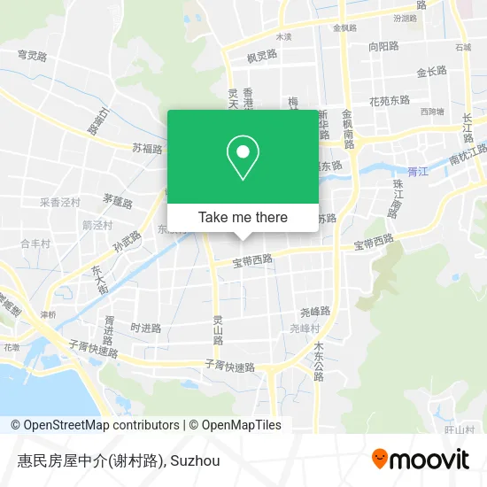 惠民房屋中介(谢村路) map