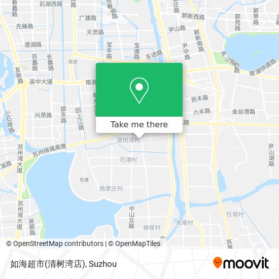 如海超市(清树湾店) map