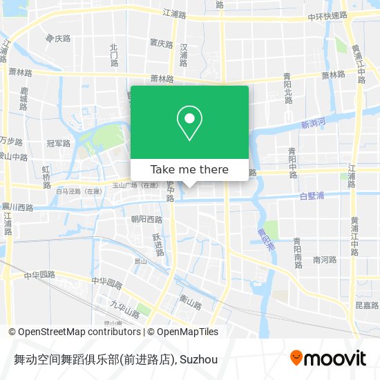 舞动空间舞蹈俱乐部(前进路店) map