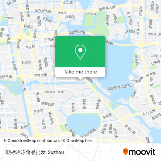 朝标冷冻食品批发 map