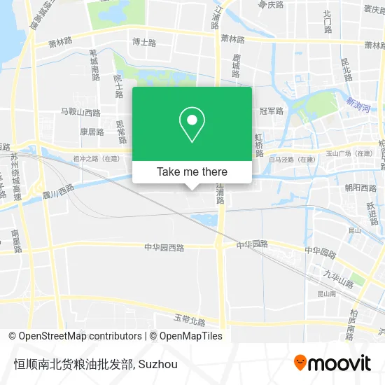 恒顺南北货粮油批发部 map