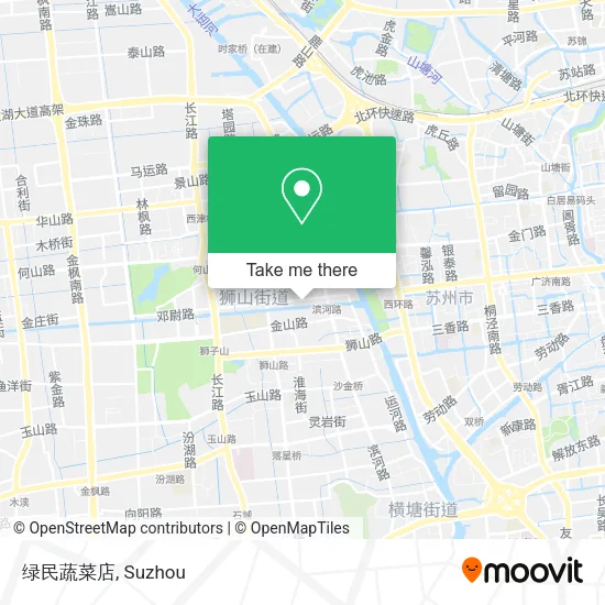 绿民蔬菜店 map