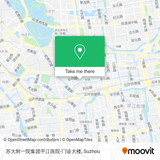 苏大附一院集团平江医院-门诊大楼 map