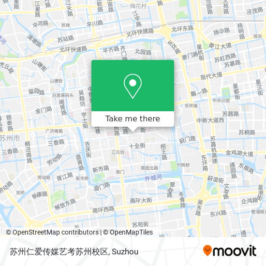苏州仁爱传媒艺考苏州校区 map