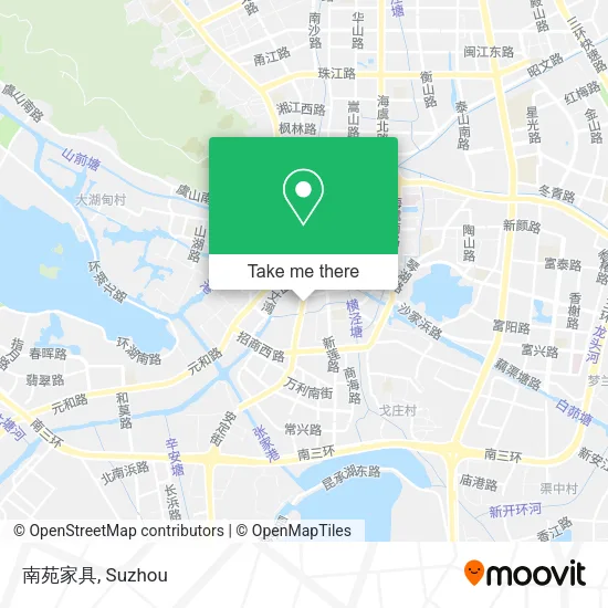 南苑家具 map