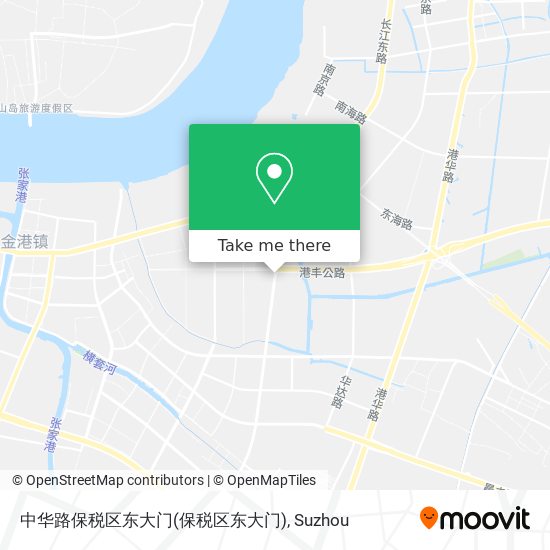 中华路保税区东大门 map
