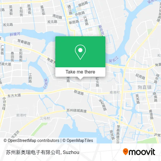 苏州新奥瑞电子有限公司 map