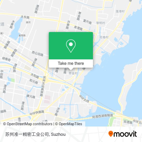 苏州准一精密工业公司 map