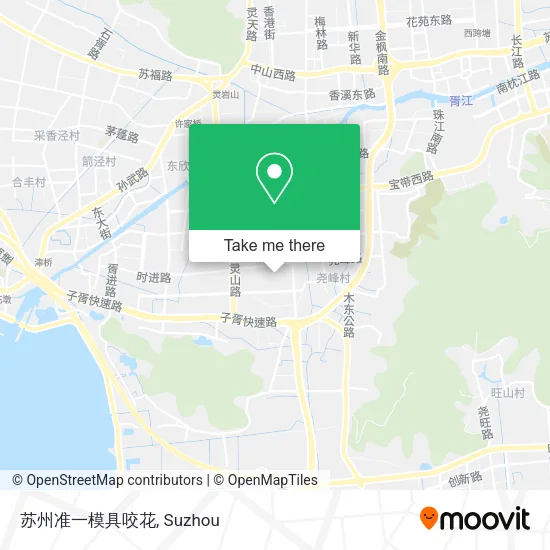苏州准一模具咬花 map