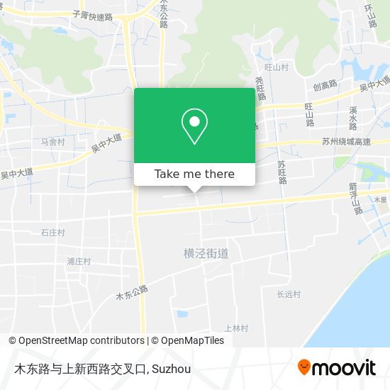 木东路与上新西路交叉口 map