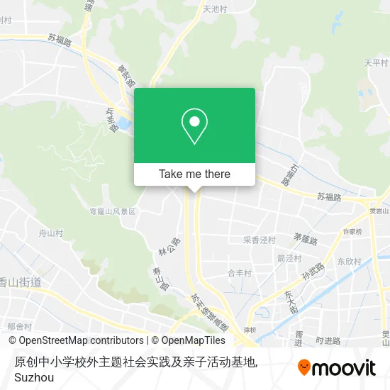 原创中小学校外主题社会实践及亲子活动基地 map