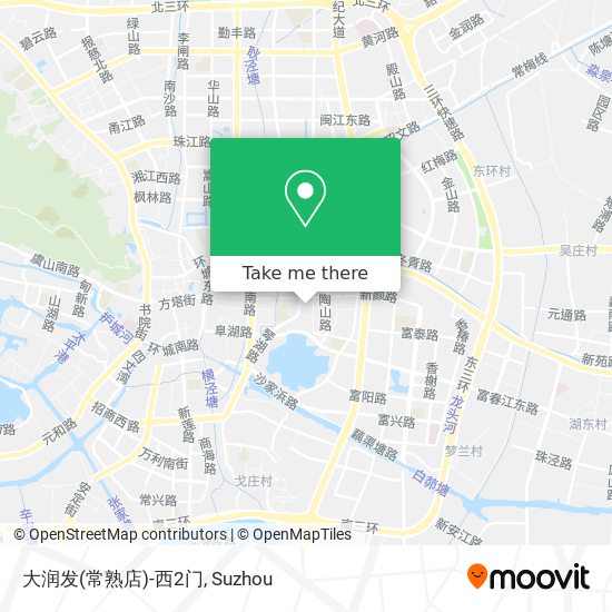 大润发(常熟店)-西2门 map