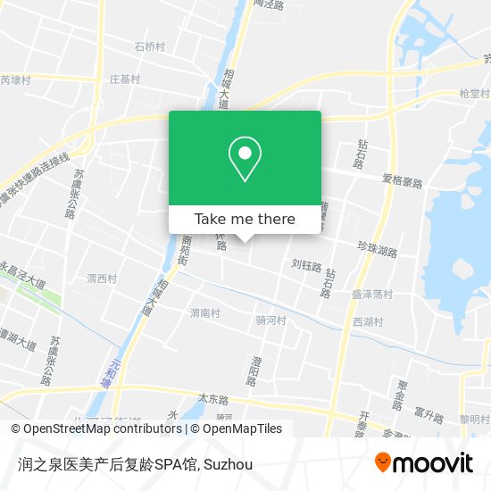 润之泉医美产后复龄SPA馆 map