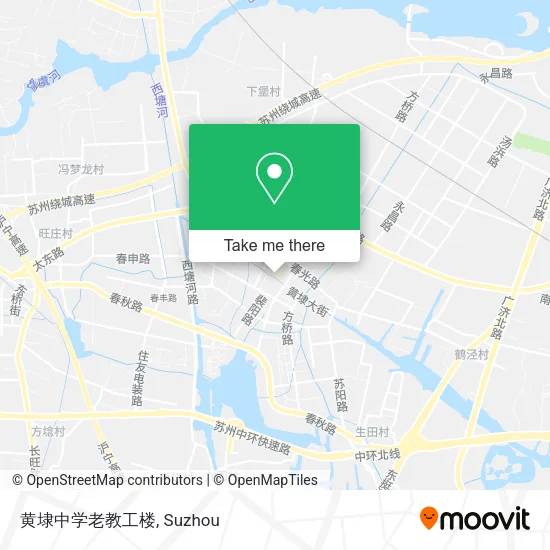 黄埭中学老教工楼 map