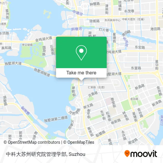 中科大苏州研究院管理学部 map