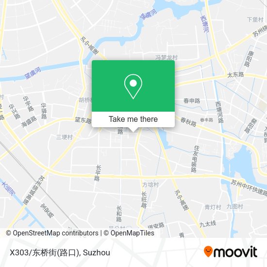 X303/东桥街(路口) map