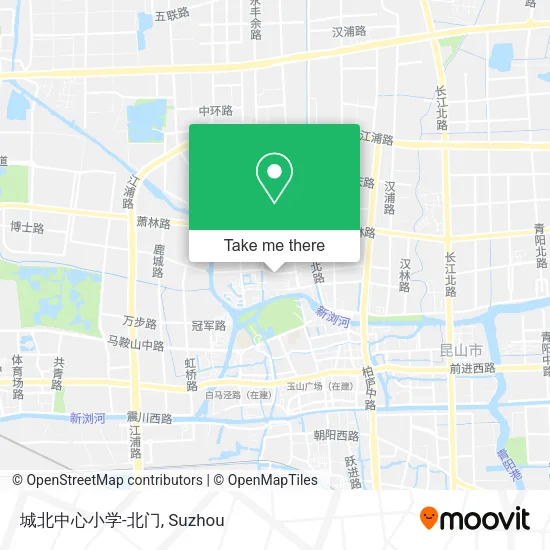 城北中心小学-北门 map