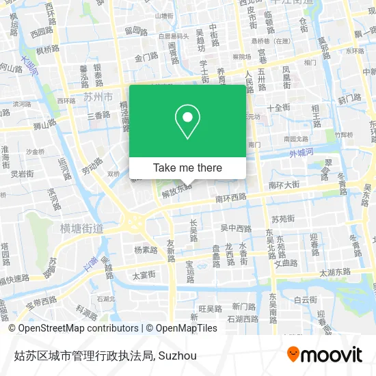 姑苏区城市管理行政执法局 map