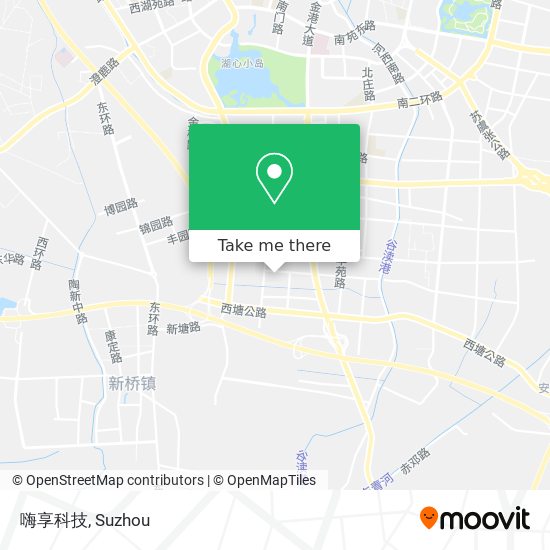 嗨享科技 map