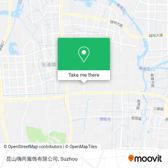 昆山嗨尚服饰有限公司 map