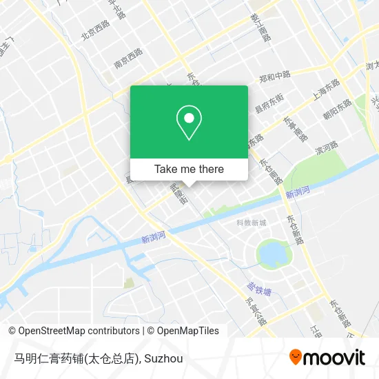 马明仁膏药铺(太仓总店) map