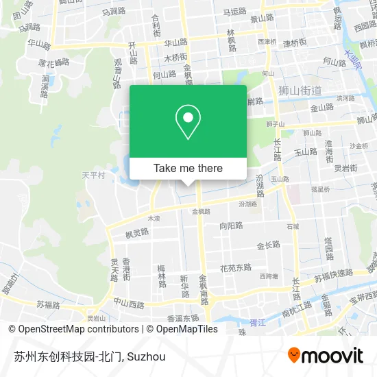 苏州东创科技园-北门 map