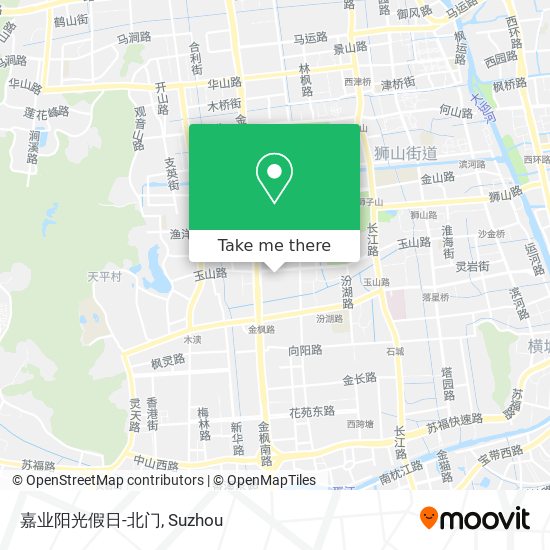 嘉业阳光假日-北门 map