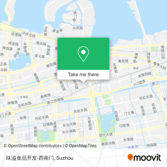 味溢食品开发-西南门 map