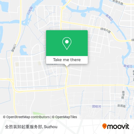全胜装卸起重服务部 map