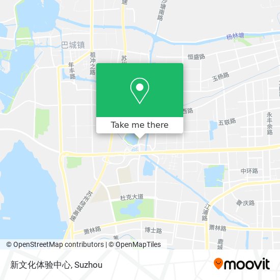 新文化体验中心 map