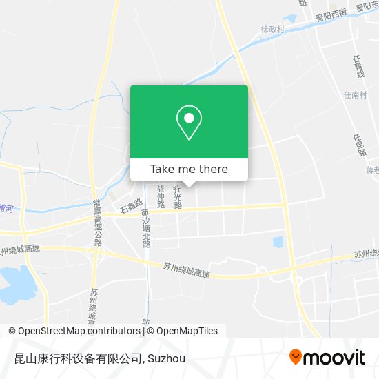 昆山康行科设备有限公司 map