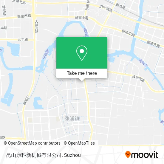 昆山康科新机械有限公司 map